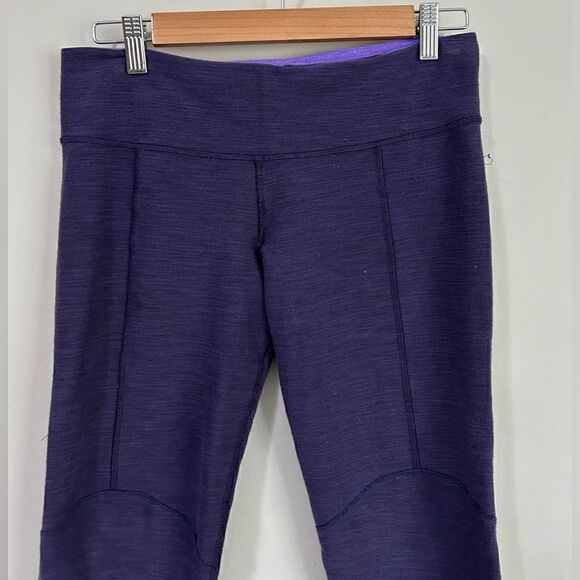 Lululemon Purple Cropped Leggings - Picture 5 of 8
